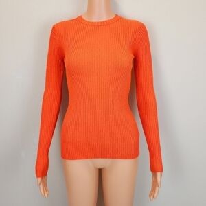 SEEK The Label Orange Long Sleeve Top